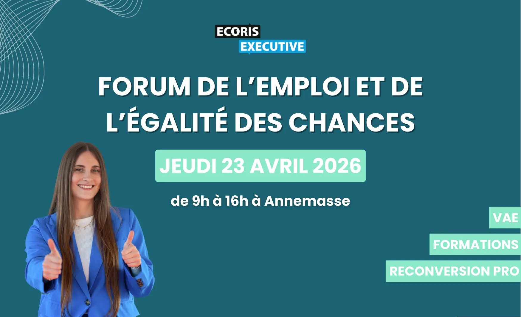 Ecoris Executive présent au forum de l'emploi et l'égalité des chances.